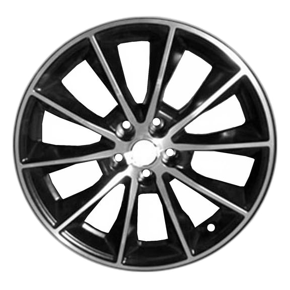 2015-2017 Ford Mustang GT 19" Machined Black OEM Factory Wheel Rim FR3J1007AA