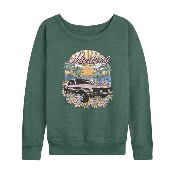 Ford - Mustang - Women's French Terry Long Sleeve Pullover