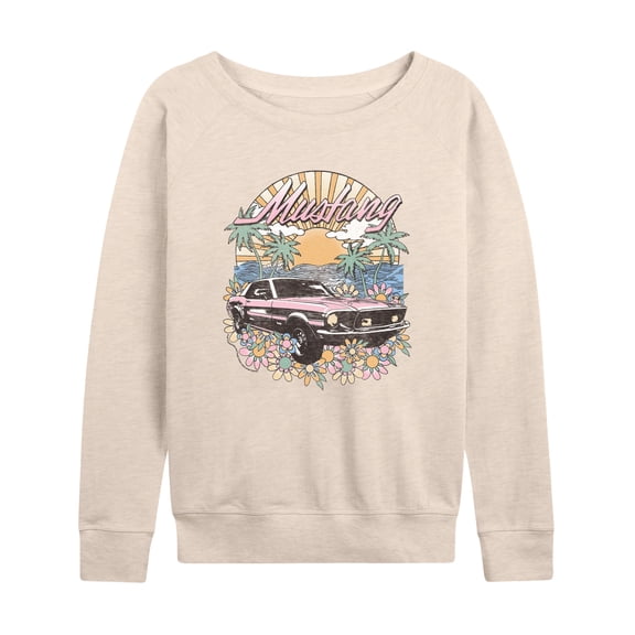 Ford - Mustang - Women's French Terry Long Sleeve Pullover