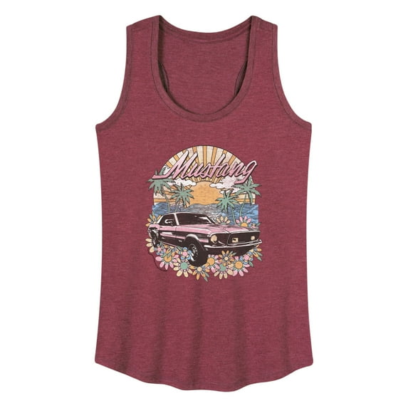 Ford - Mustang - Women's Racerback Graphic Tank