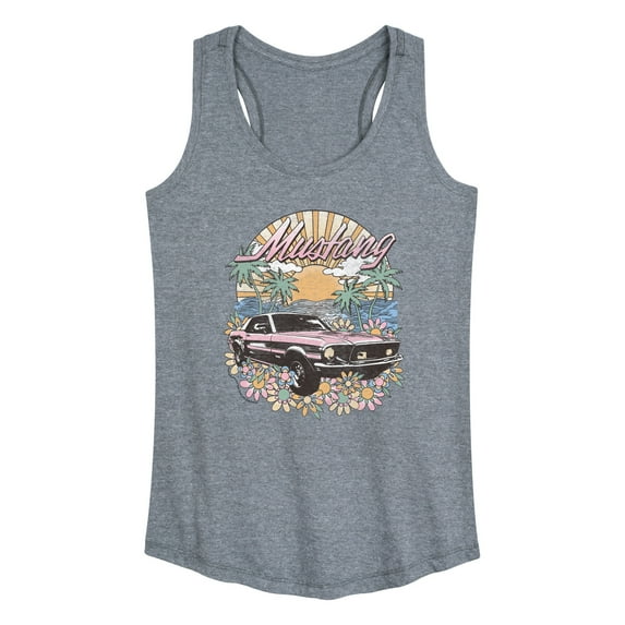 Ford - Mustang - Women's Racerback Graphic Tank