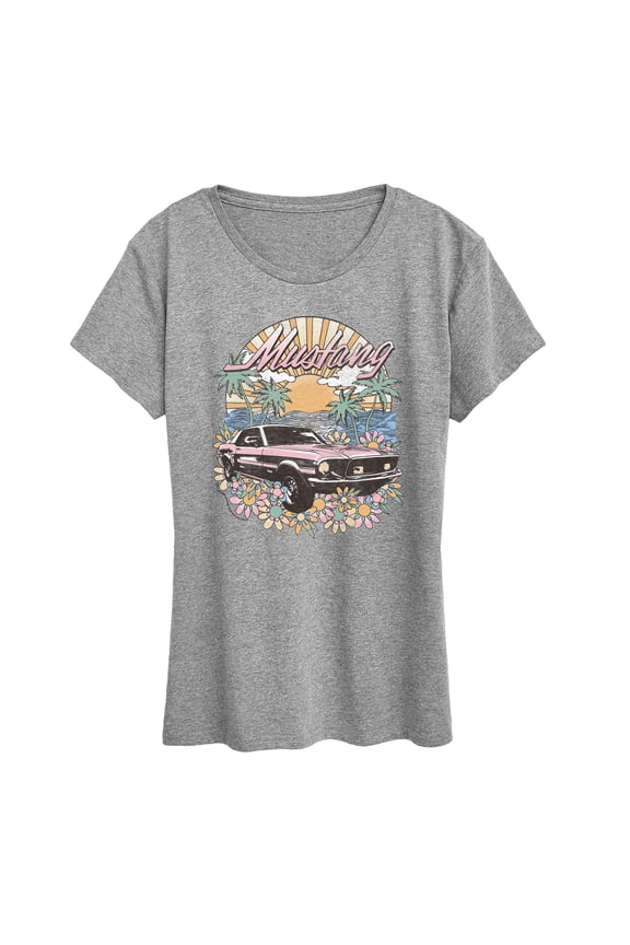 - Mustang - Women's Short Sleeve Graphic T-Shirt