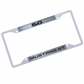 Ford Mustnag GT 5.0 License Plate Frame (Black)