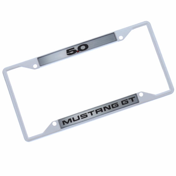 Ford Mustnag GT 5.0 License Plate Frame (Black)