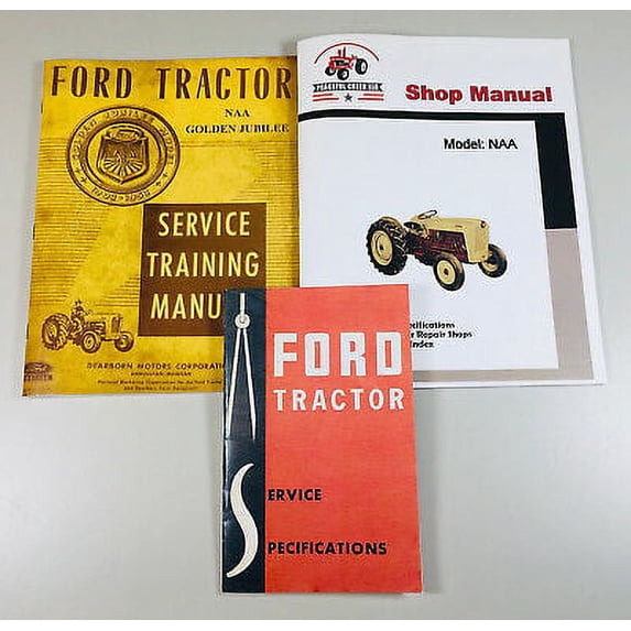 Ford Naa 1939-1959 Tractor Service Manual Shop Repair Set