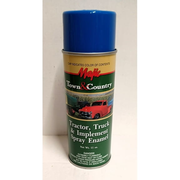 Ford New Holland Tractor Vibrant Blue Spray Paint 2000 to current