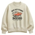 thumbnail image 1 of Ford - Not My First Rodeo 1983 Bronco - Ladies Oversized Fleece Crew Sweatshirt, 1 of 3