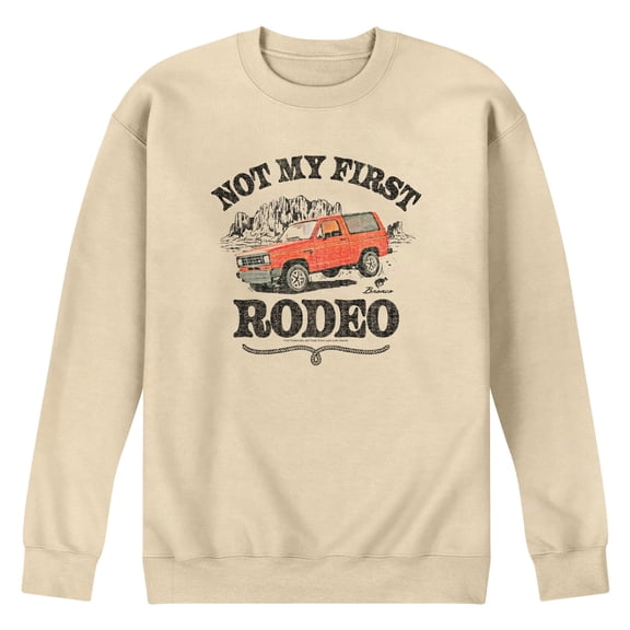 Ford - Not My First Rodeo 1983 Bronco - Men's Long Sleeve Crew Fleece Sweatshirt