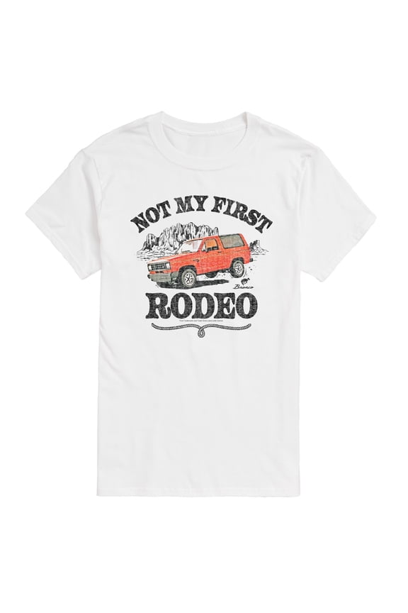 - Not My First Rodeo 1983 Bronco - Men's Short Sleeve Graphic T-Shirt