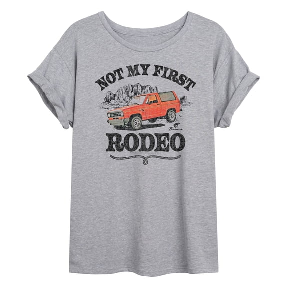 Ford - Not My First Rodeo 1983 Bronco - Women's Oversized Graphic T-Shirt