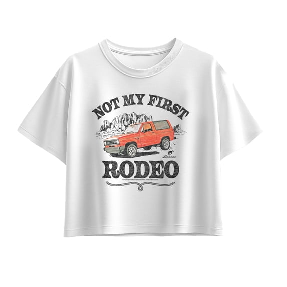 Ford - Not My First Rodeo 1983 Bronco - Youth Girls Boxy T-Shirt