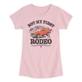 thumbnail image 1 of Ford - Not My First Rodeo 1983 Bronco - Youth Girls Fitted Short Sleeve T-Shirt, 1 of 4
