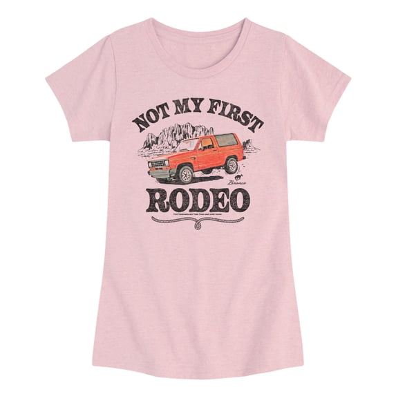 Ford - Not My First Rodeo 1983 Bronco - Youth Girls Fitted Short Sleeve T-Shirt
