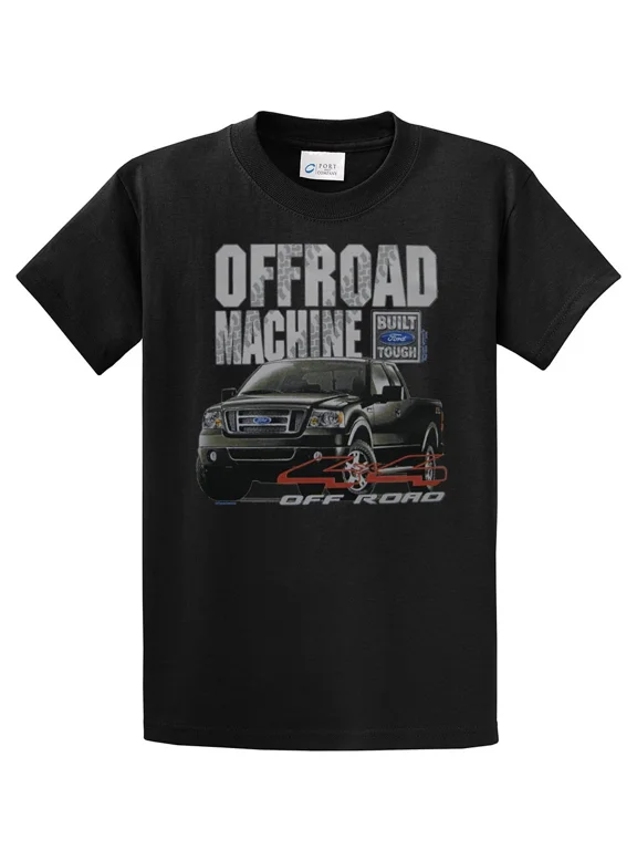 Ford Offroad Truck T-shirt Off Road Mudding 4 Wheeling 4X4 Pickup Car