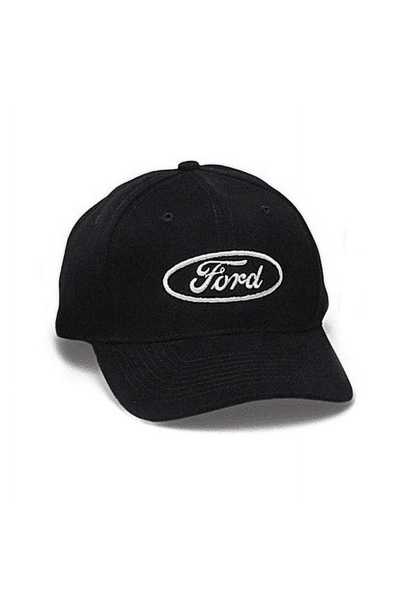 Oval Black Cotton Hat