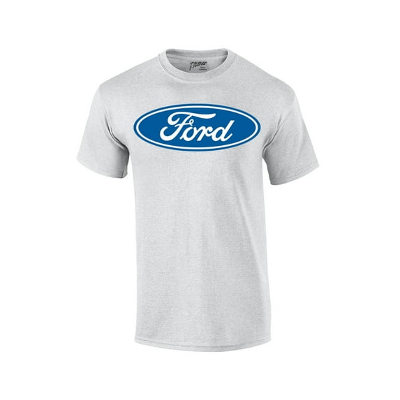 Ford Oval Logo T-shirt Official Ford Motor Company Crest Car Enthusiast Tee Classic Retro Performance-ash-4xl