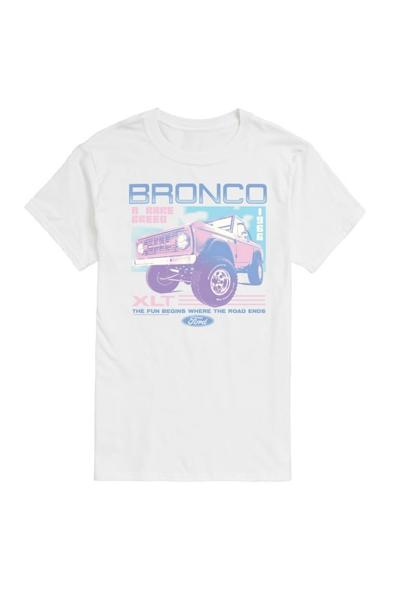 - Pastel Bronco - Men's Short Sleeve T-Shirt