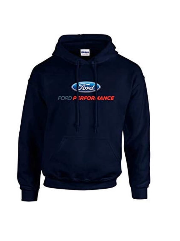Ford Performance Hooded Sweatshirt Ford Car Hoodie-Navy-Large