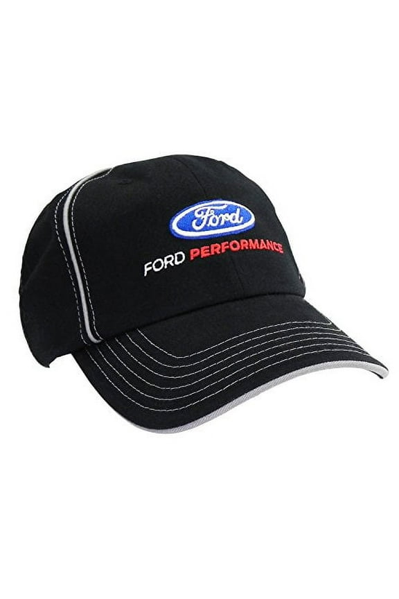 Ford Performance Logo Black Stripe Baseball Hat