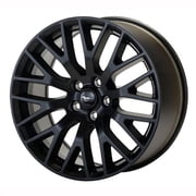 Ford Racing M-1007-M199B 19 x 9 in. Matte Black Front GT Performance Pack Wheel for 2015-2017 Mustang