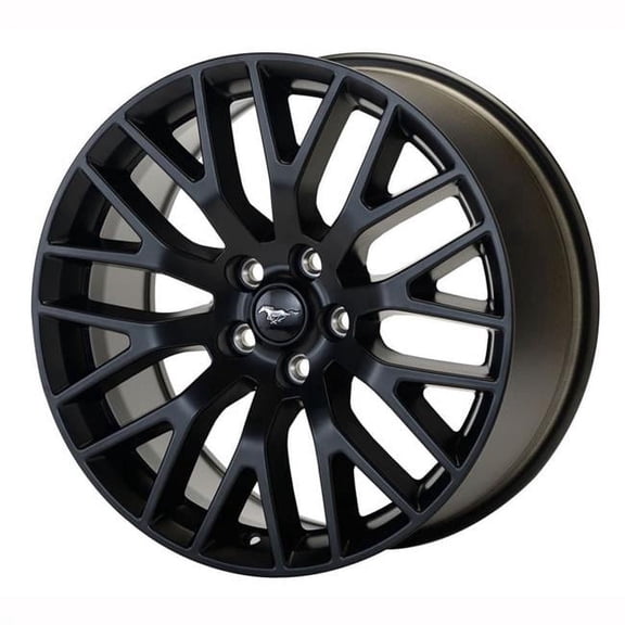 Ford Racing M-1007-M199B 19 x 9 in. Matte Black Front GT Performance Pack Wheel for 2015-2017 Mustang