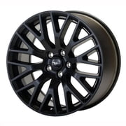 Ford Racing M-1007-M199B 19 x 9 in. Matte Black Front GT Performance Pack Wheel for 2015-2017 Mustang