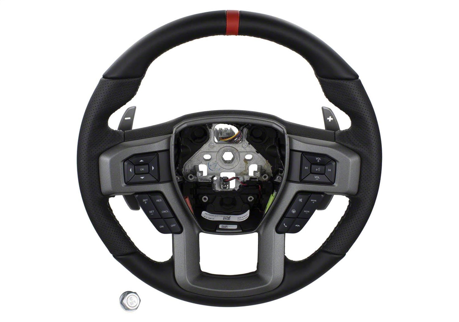 Ford Performance Parts M3600F15RRD Steering Wheel Kit; Raptor Style