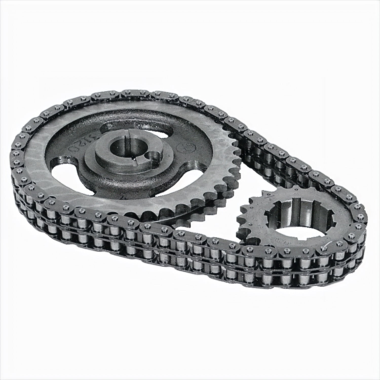 Ford Performance Parts M-6268-B302 Timing Chain And Sprocket Set; Full Roller Chain w/Steel Cam Sprocket And 9 Position Crank Sprocket;