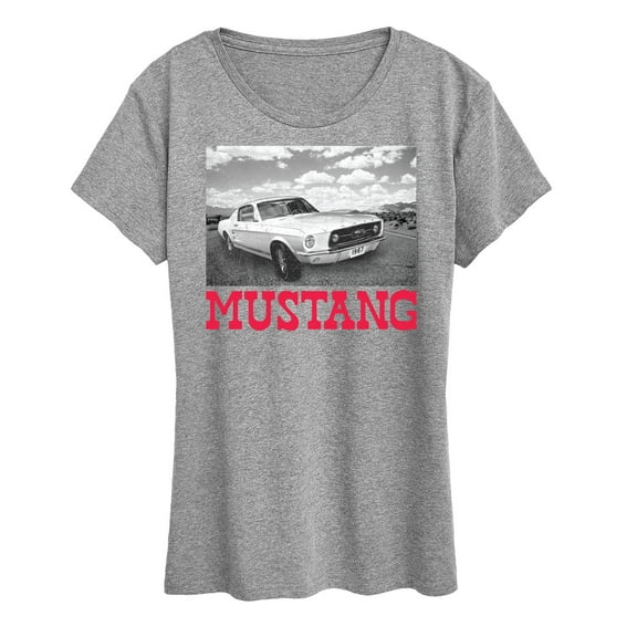Ford - Photoreal Mustang - Women's Short Sleeve Graphic Tee