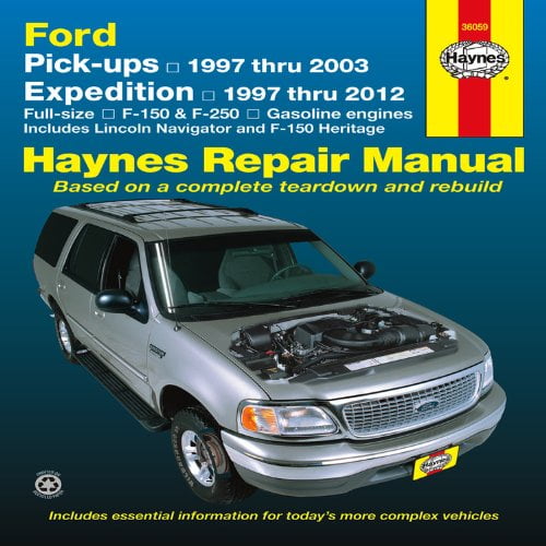 Pre-Owned Ford Pick-ups, Expedition and Lincoln Navigator: Pick-ups 1997 thru 2003, Expedition 1997 thru 2012, Full-size F-150 & F-250, Gasoline Engines, ... a... (Paperback) 1620920522 9781620920527