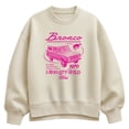 thumbnail image 1 of Ford - Pink 1970 Bronco Oversized Fleece Crew Sweatshirt, 1 of 3