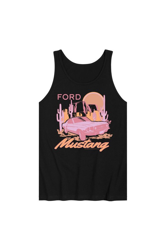 - Pink Mustang - Men's Jersey Tank