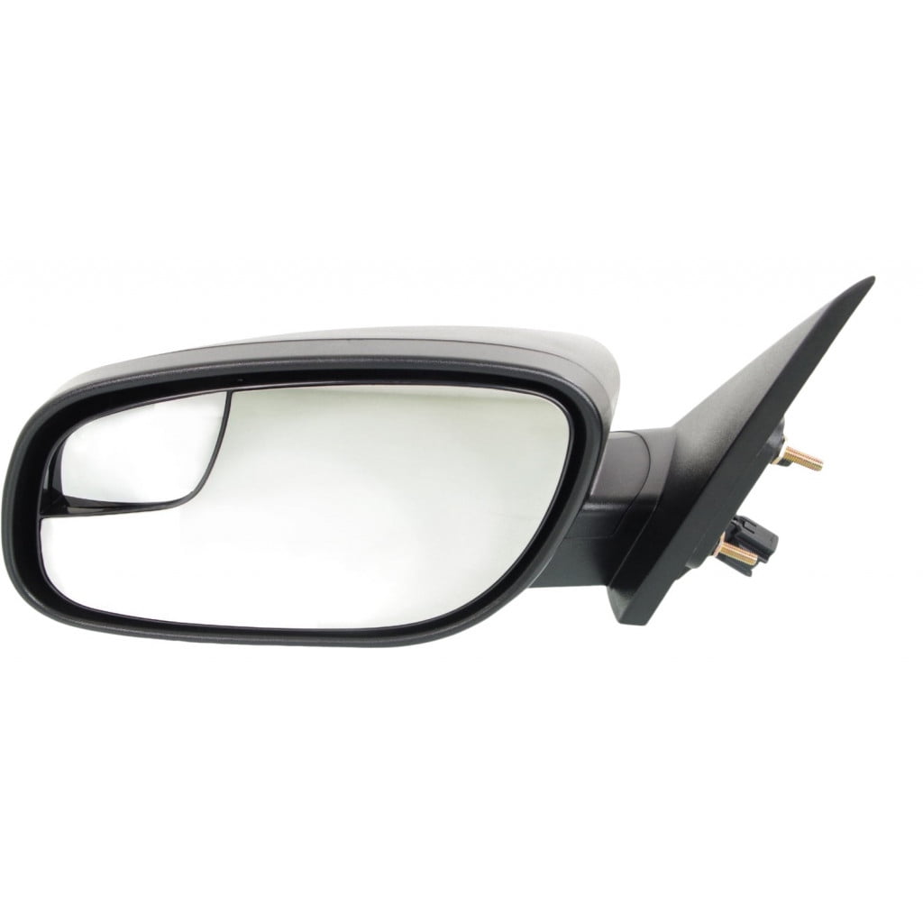 For Ford Police Interceptor Sedan 2013-2019 Door Mirror Driver Side | Power | w/ Blind Spot Mirror | Textured Black | SE/Police | Replacement For FO1320445 | CG1Z17683A