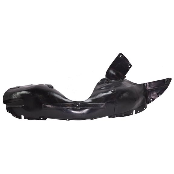 For Ford Police Interceptor Utility Splash Guard / Fender Liner 2013 2014 2015 | Front, Passenger Side | Replacement For BB5Z16102D , FO1249149 | Trim: Base