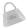 thumbnail image 1 of Ford Purse Shape Keychain 6 Clear Crystals Key Chain, 1 of 1