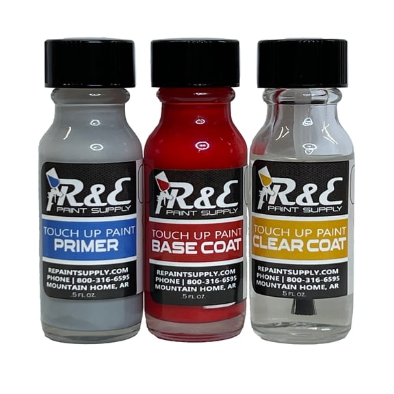 R&E Paint Supply Compatible with Ford RJ, Medium True Blue Pearl Automotive Paint