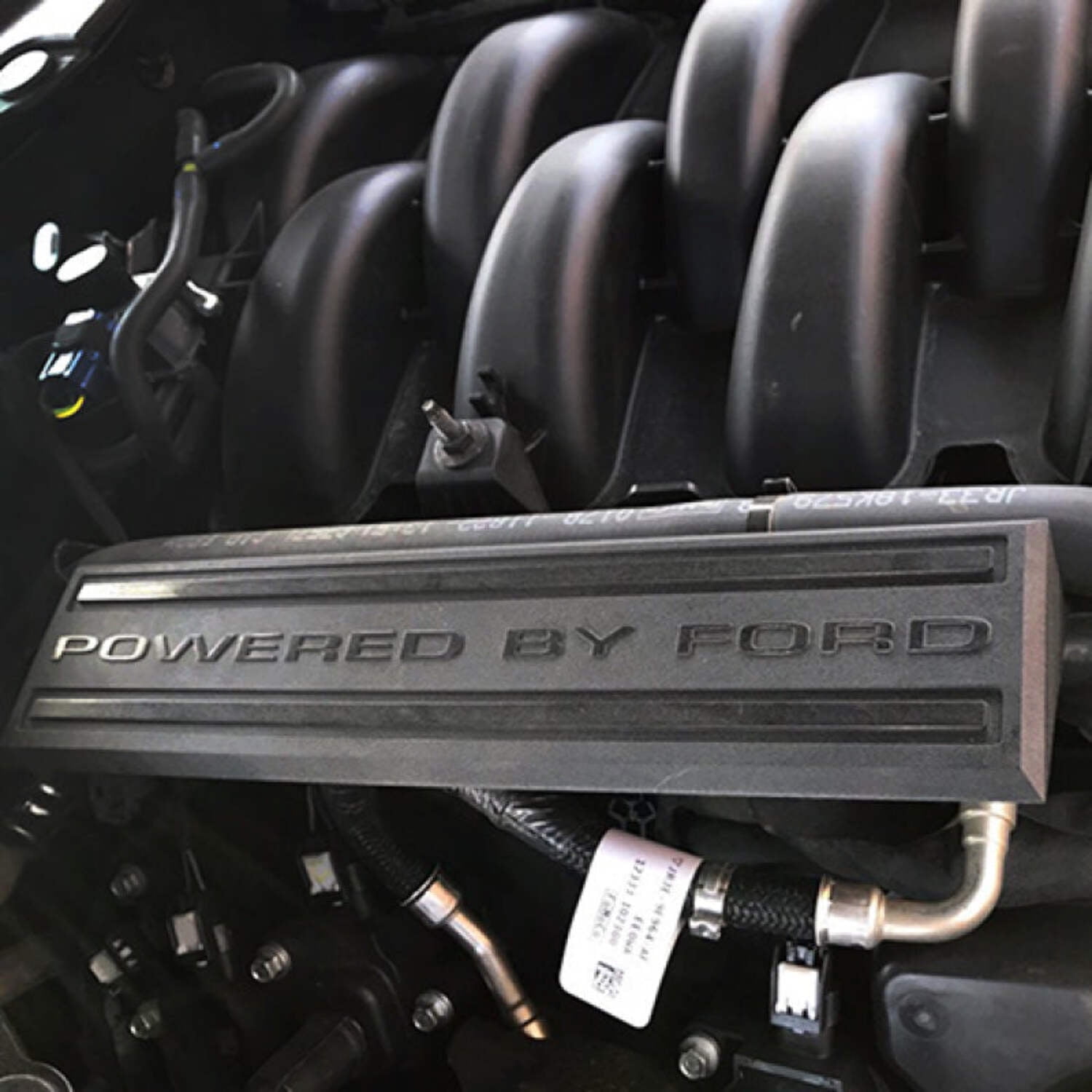 Ford Racing M-9680-M50BA Intake Manifold Dress Up Kit for 2018-2019 Coyote Ford Racing