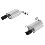 Ford Racing 2018 Mustang 2.3L Ecoboost Sport Muffler Kit - Black Chrome Tips - M-5230-M4SBA