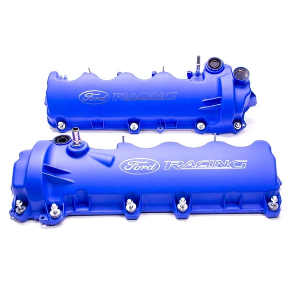 Ford 4.6L 3-Valve V/C Blue Powder Coated w/Logo