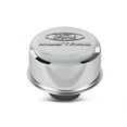 thumbnail image 1 of Ford Racing Chrome Breather Cap w/ Ford Mustang Logo, 1 of 3