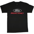thumbnail image 1 of Ford Racing Decal T-shirt Men's Tee Black, 1 of 1