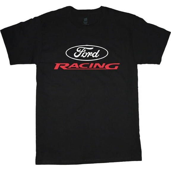 Ford Racing Decal T-shirt Men's Tee Black