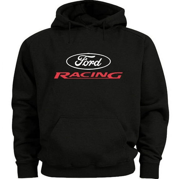 Ford Racing Hoodie Men's Sweatshirt Black