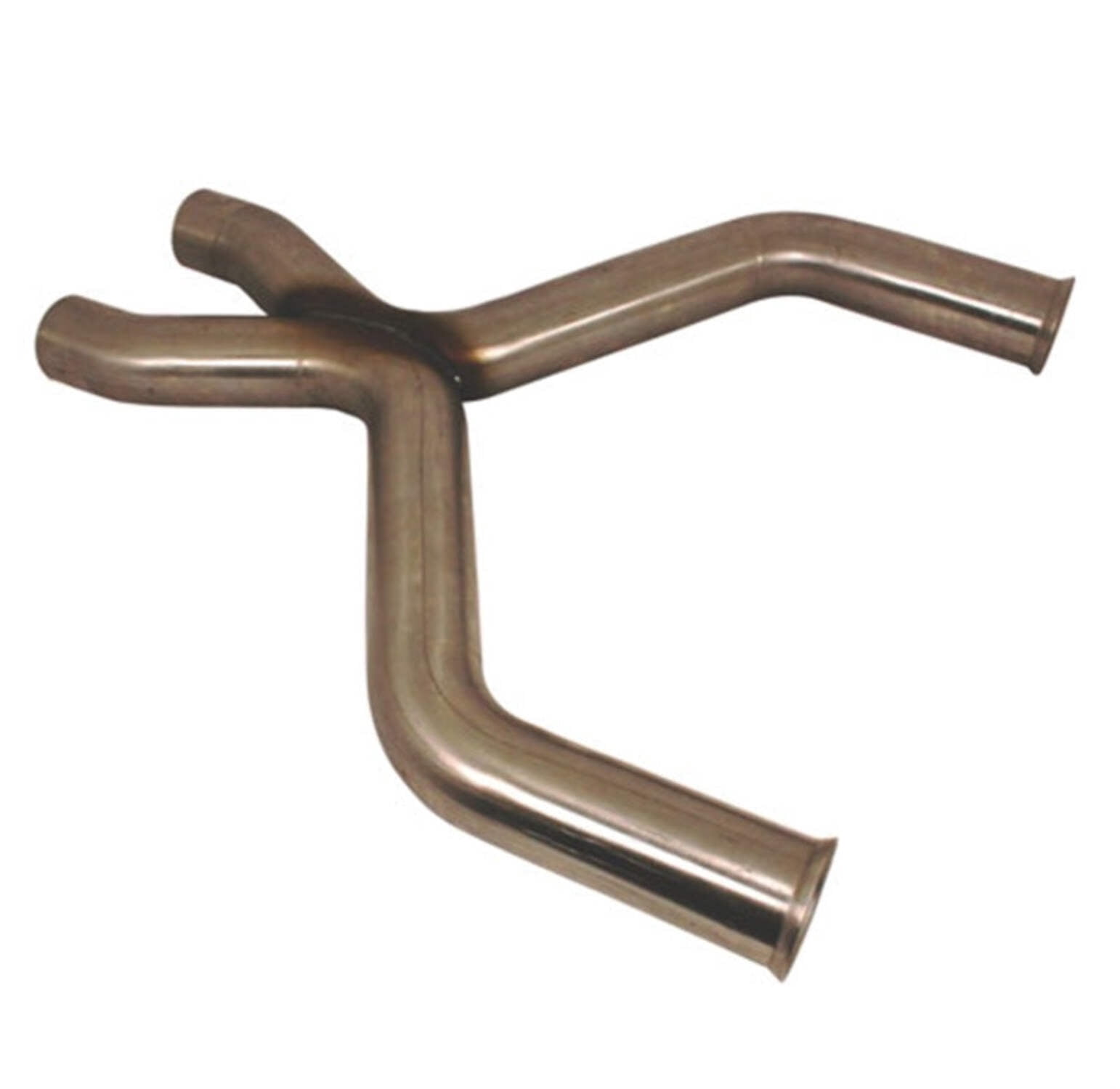 Ford Racing M-5251-MGTA X Pipes; 409 Stainless; Requires Cutting For Installation;