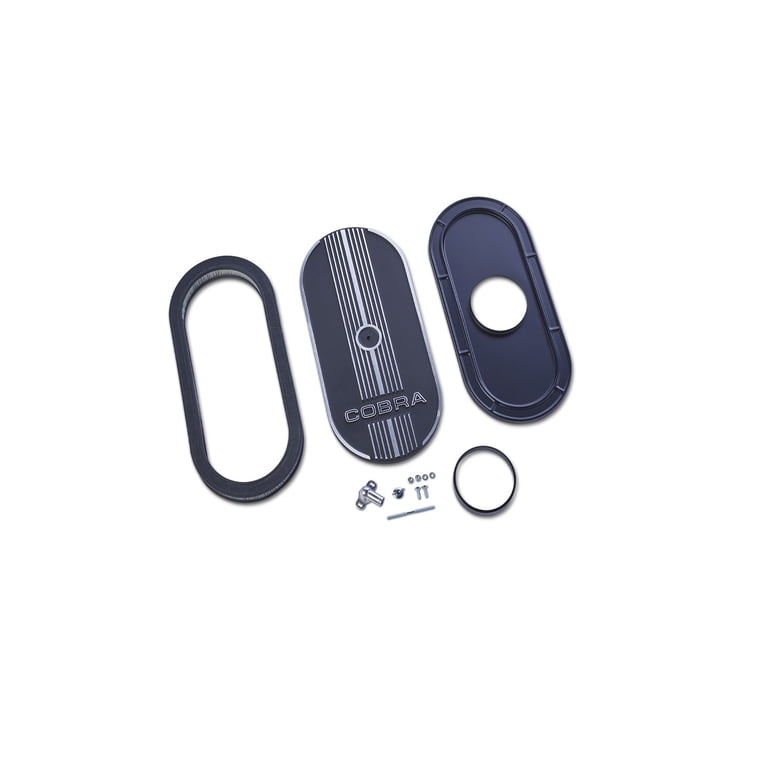 Ford Racing Oval Air Cleaner Assembly - Cobra Logo - Walmart.com