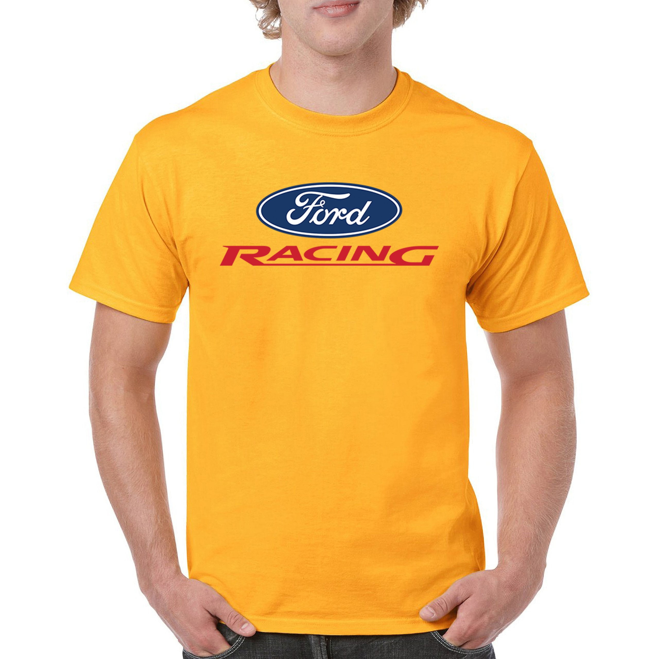 Ford Racing T-shirt American Made Muscle Car Mustang Shelby GT Boss ...