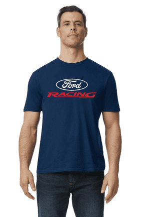 Ford Racing T-shirt Mens Graphic Tees Short Sleeve Tee