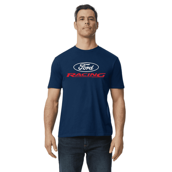 Ford Racing T-shirt Mens Graphic Tees Short Sleeve Tee