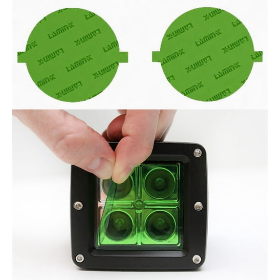 Ford Ranger (08-11) Green Fog Light Covers