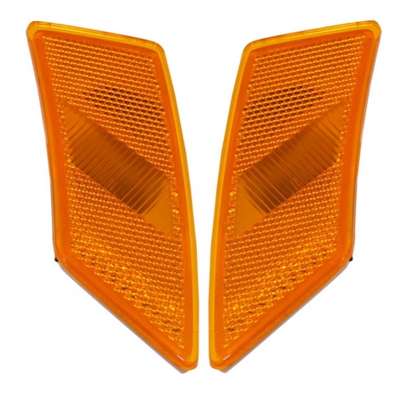 For Ford Ranger 2019 20 21 22 2023 Side Marker Light Assembly Driver and Passenger Side | Pair | Front | CAPA | Replacement For FO2550147C, FO2551147C | KB3Z-13A565-A, KB3Z-13A565-B